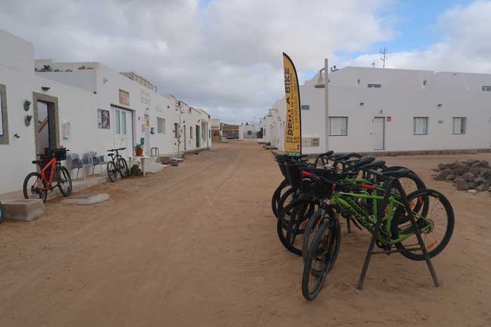 Alquiler de Bicicletas en Caleta de Sebo en La Graciosa