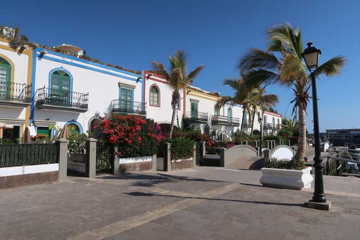 Casas de Colores del Puerto de Mogán, la Venecia de Canarias