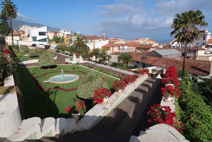 Jardines Victoria en La Orotava en Tenerife Norte