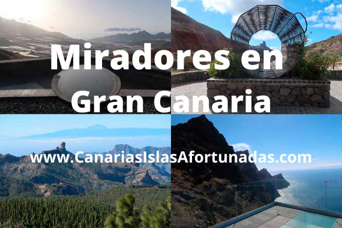 Mejores Miradores en Gran Canaria de Norte a Sur