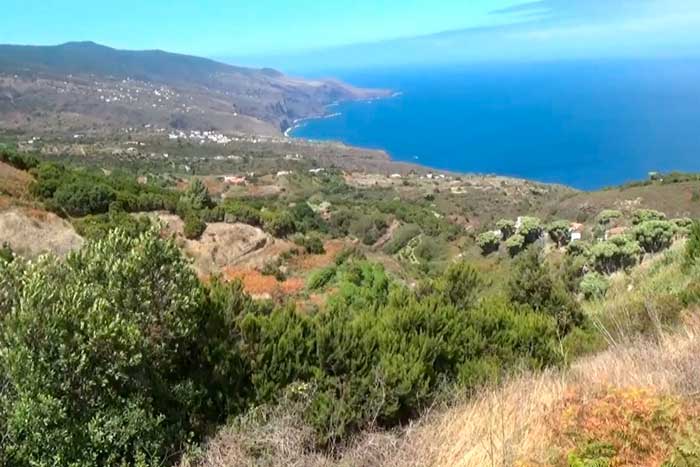 Mirador de La Tosca en Barlovento en La Palma