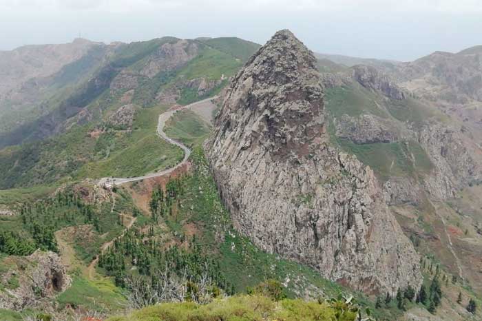 Mirador del Roque de Agando en La Gomera