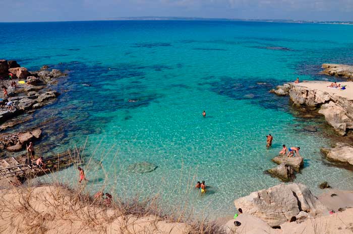 Playa de Formentera en Baleares