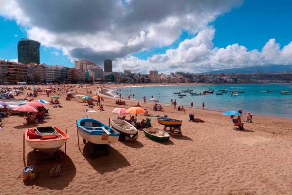 Playas de Gran Canaria, las Canteras