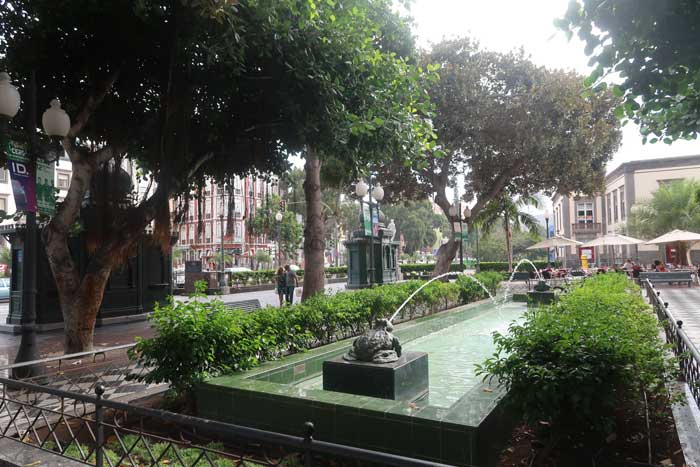 Plaza de las Ranas entre Vegueta y Triana en Las Palmas de Gran Canaria