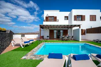 Villa de lujo con piscina privada en Lanzarote