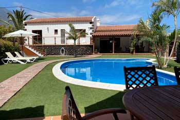 Villa con piscina privada en El Hierro Villamocanes